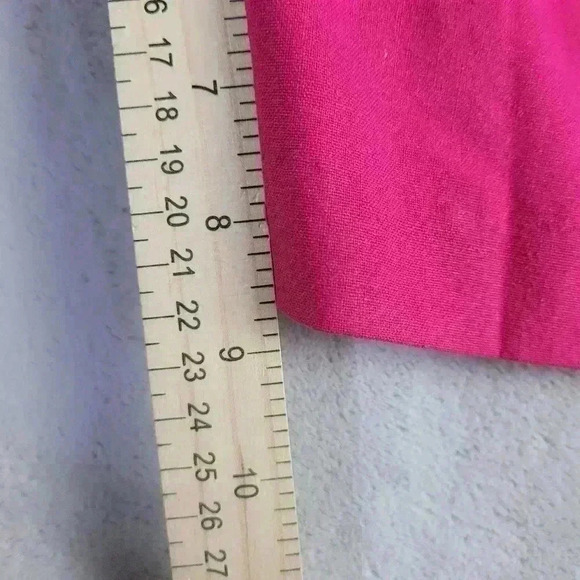 Drapers and Damons Women’s Silk Pink Shorts Elastic Waist 9" Inseam Sz Lg - Picture 6 of 6